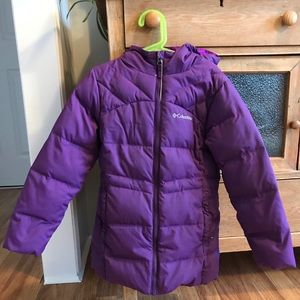Youth Small Columbia down jacket
